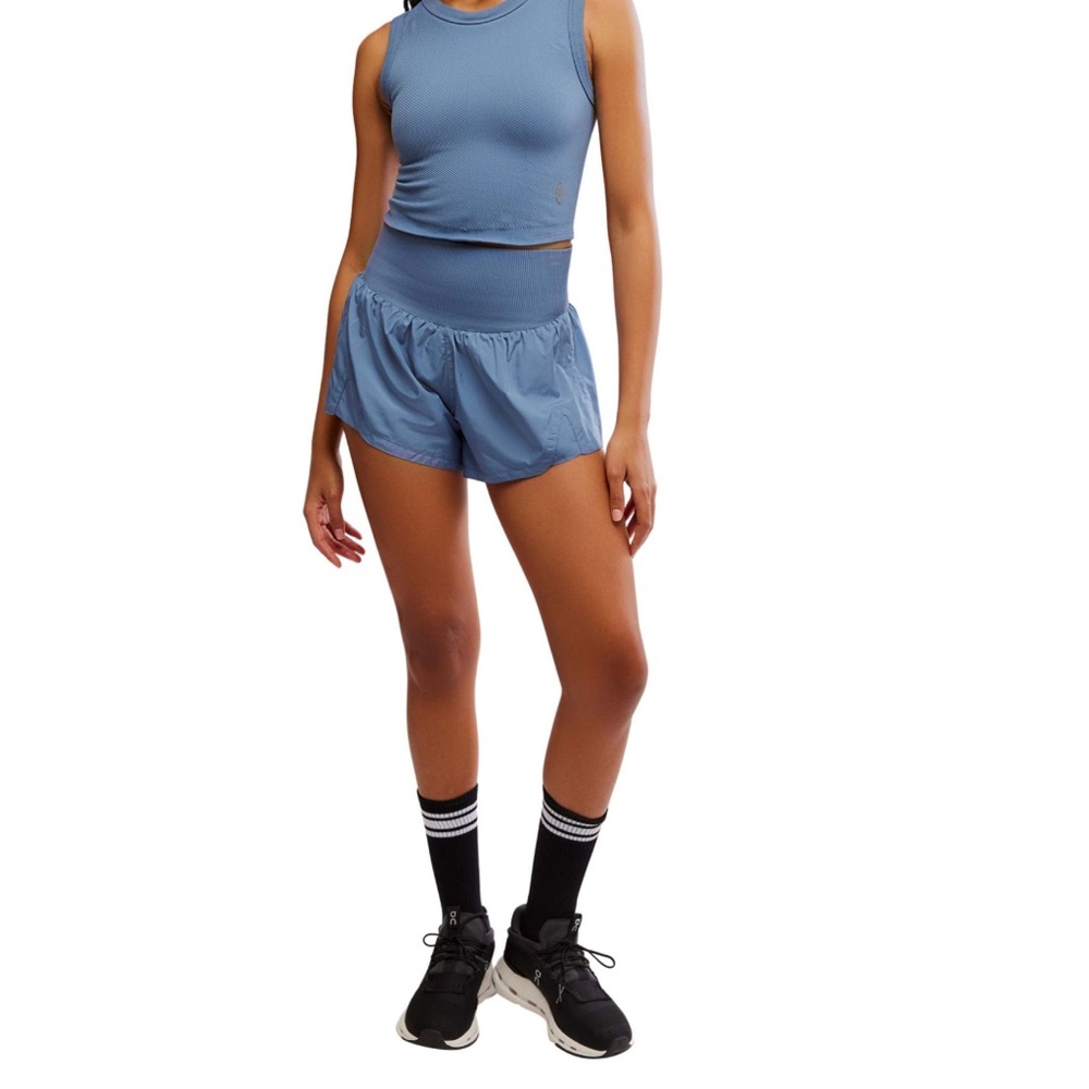 NWT FP Movement Carpe Diem Shorts Skyline Blue XL